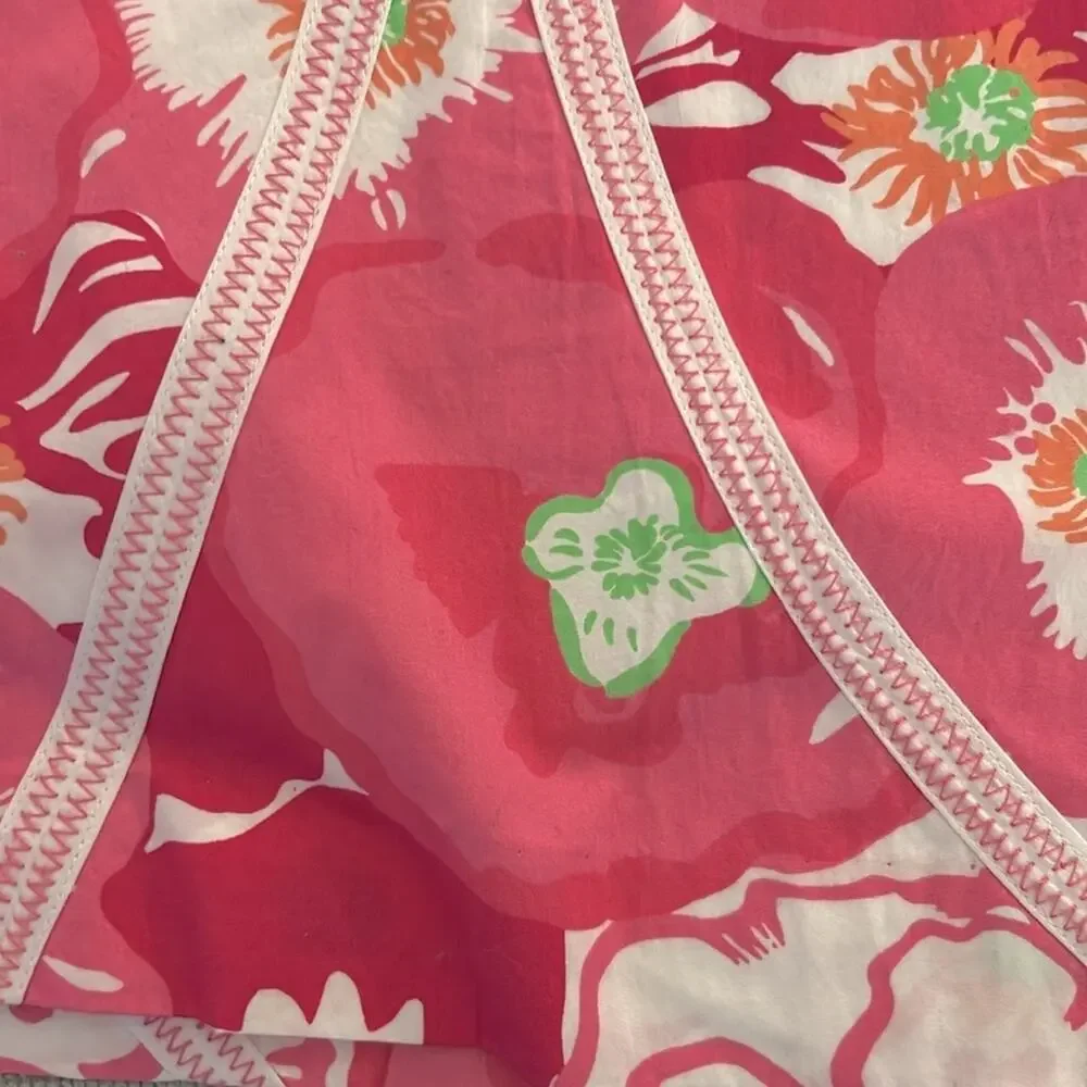 NWT Lilly Pulitzer Sonia A-Line skirt in Hotta Pink Cherry Begonias